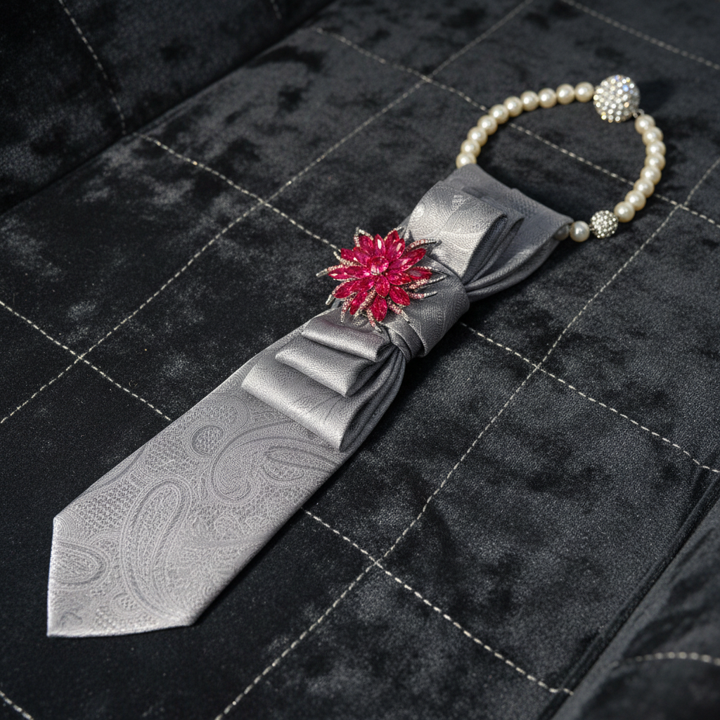 Formal Luxury In Gray - Enhanced